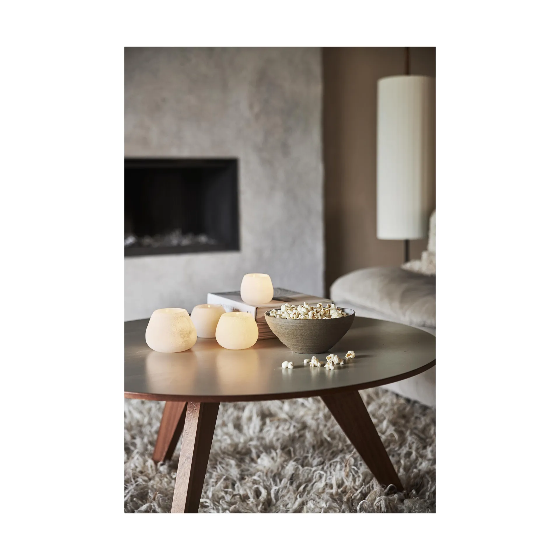 Norrvik 烛台 white, Ø9 cm Boel & Jan