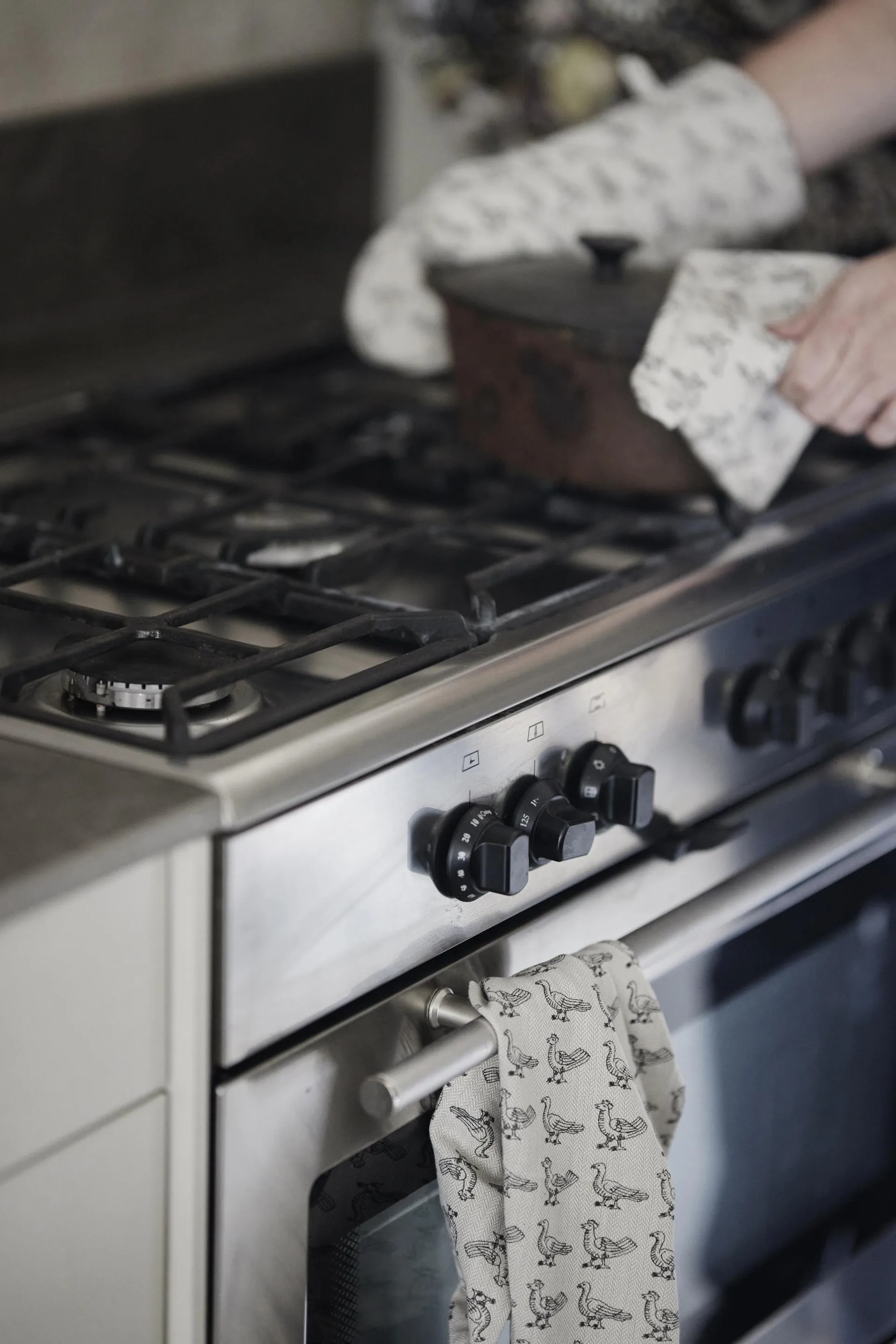 Stina 厨房巾 50x70 cm, 米色 Boel & Jan