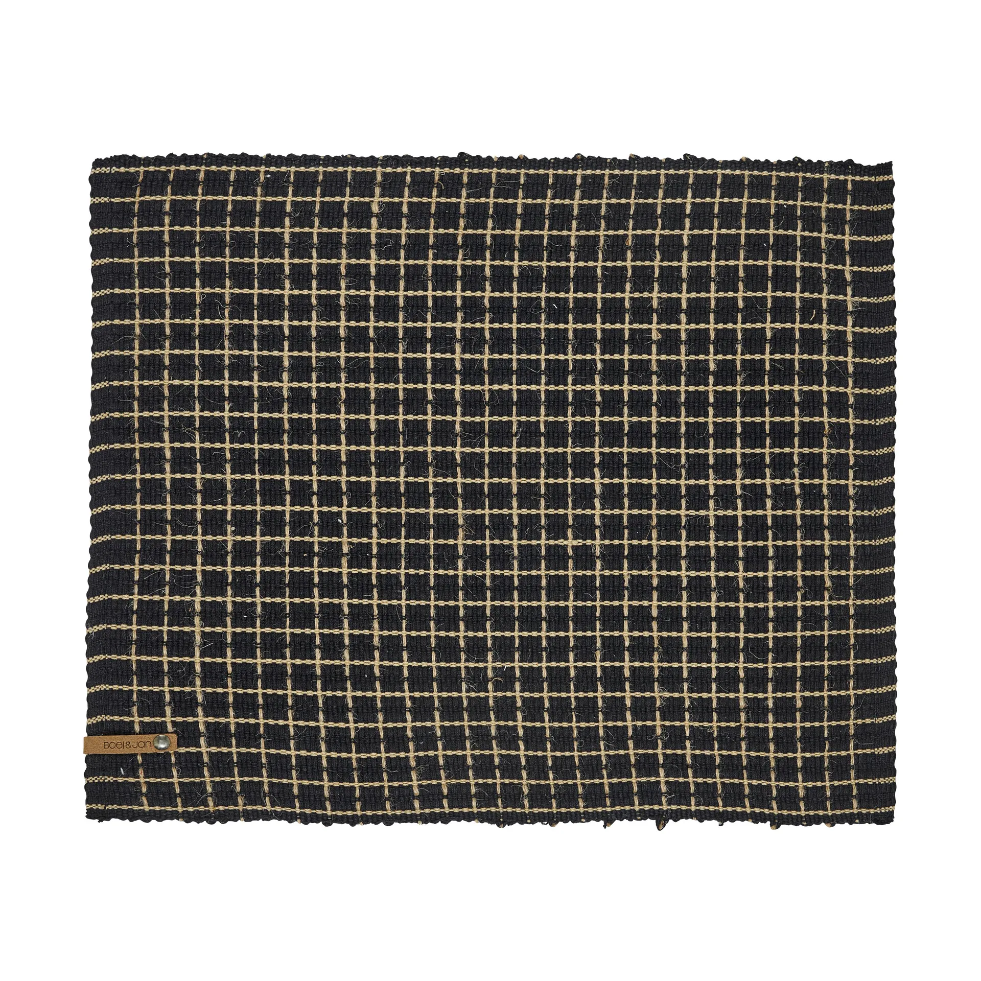 Tällberg 餐垫 35x45 cm, Black-nature Boel & Jan