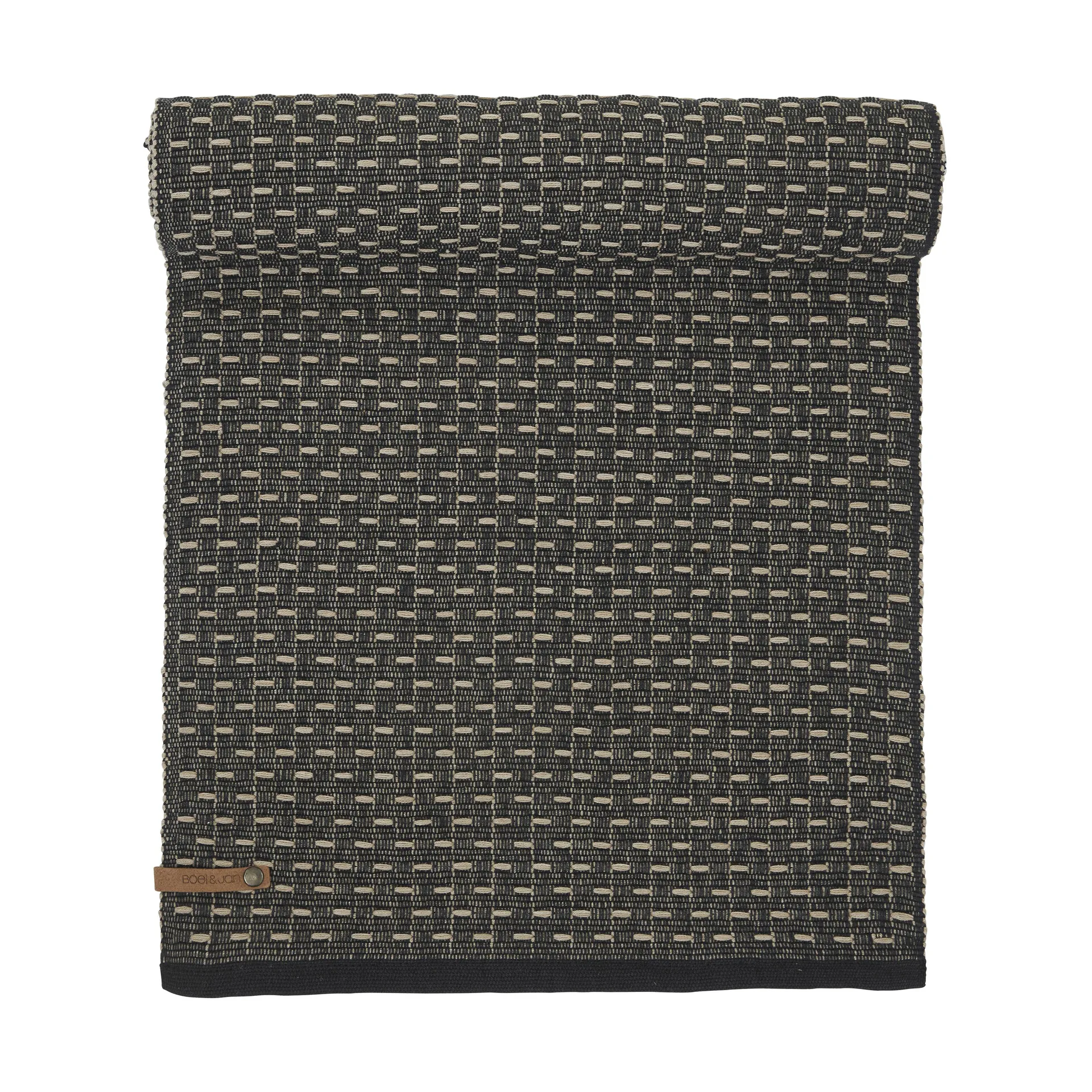 Theun 桌旗 35x120 cm, Black-nature Boel & Jan