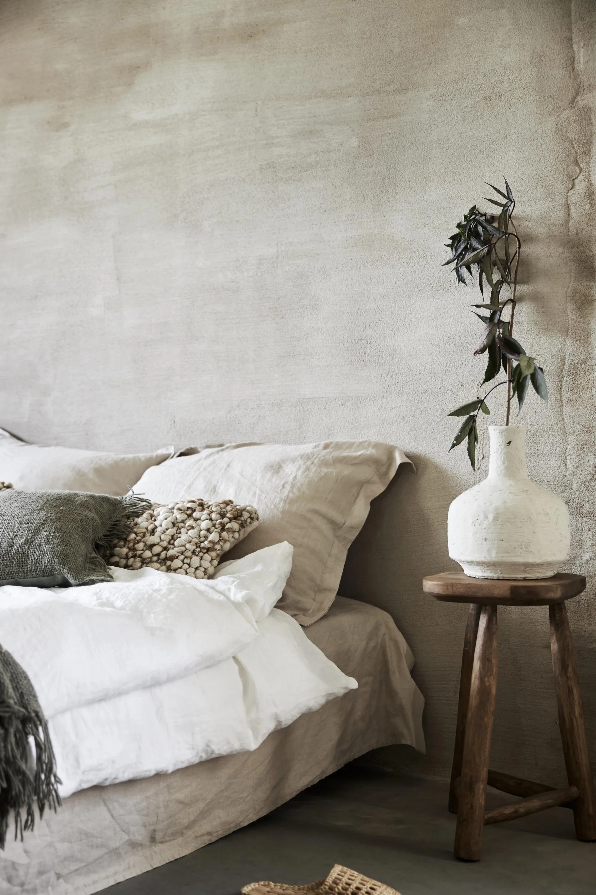 Tobago 靠枕套 45x45 cm, 绿色 Boel & Jan