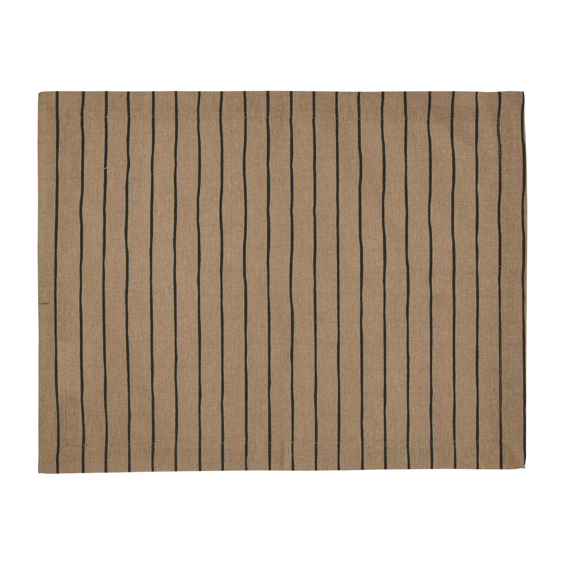Tofta stripe 餐垫 35x45 cm, Brown Boel & Jan