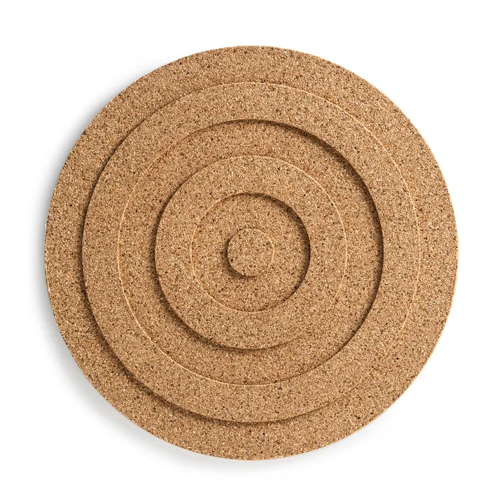Circle round 锅垫 Ø20cm - 棕色 - Born In Sweden