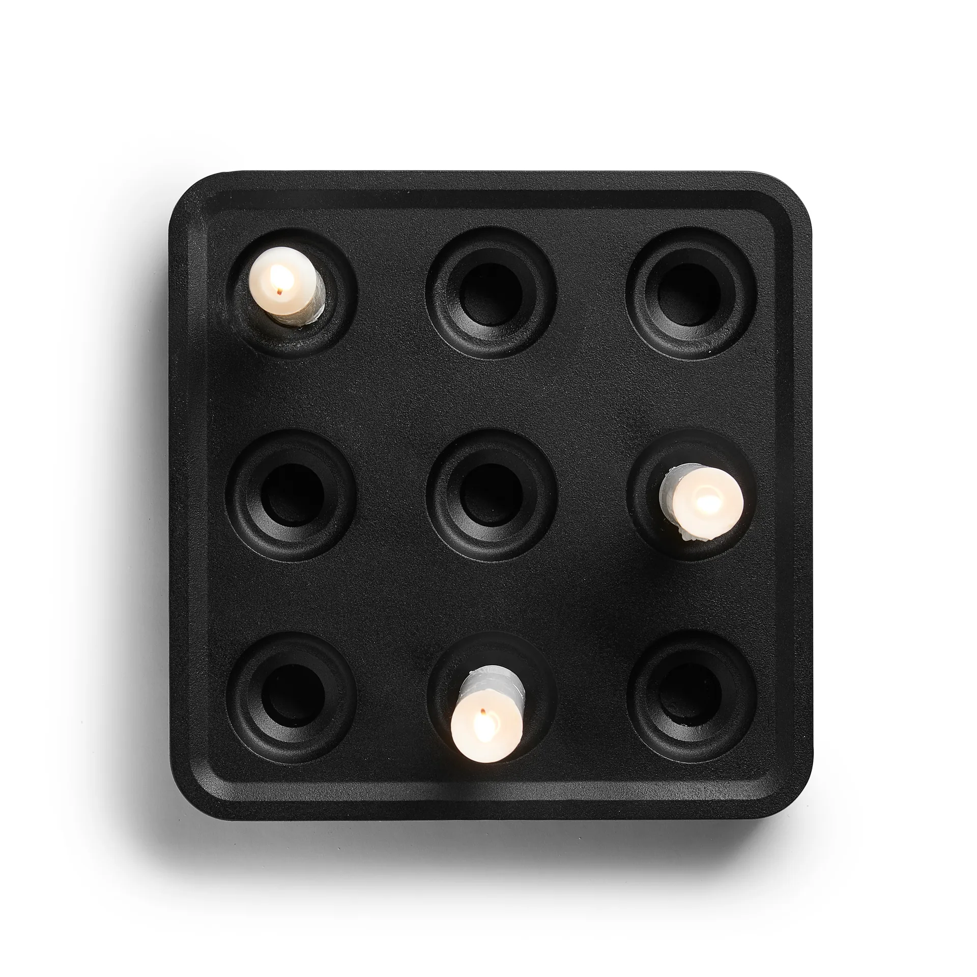 Stumpastaken 烛台  black, small Born In Sweden