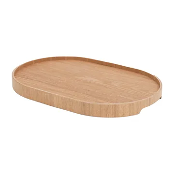 Bosign 弧形餐用托盘 中号 26x39cm - 柳木色 - Bosign