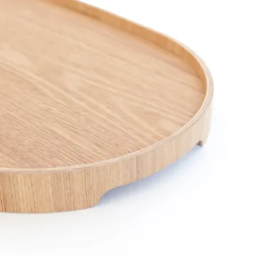 Bosign 弧形餐用托盘 中号 26x39cm - 柳木色 - Bosign