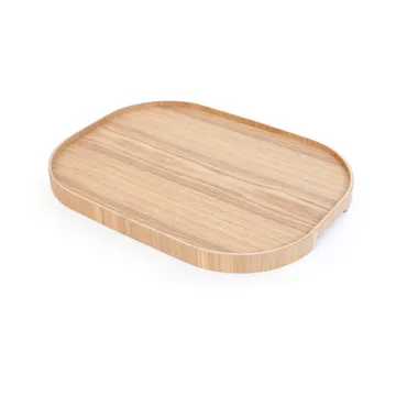 Bosign 弧形餐用托盘 大号 34x47cm - 柳木色 - Bosign