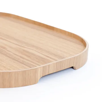 Bosign 弧形餐用托盘 大号 34x47cm - 柳木色 - Bosign