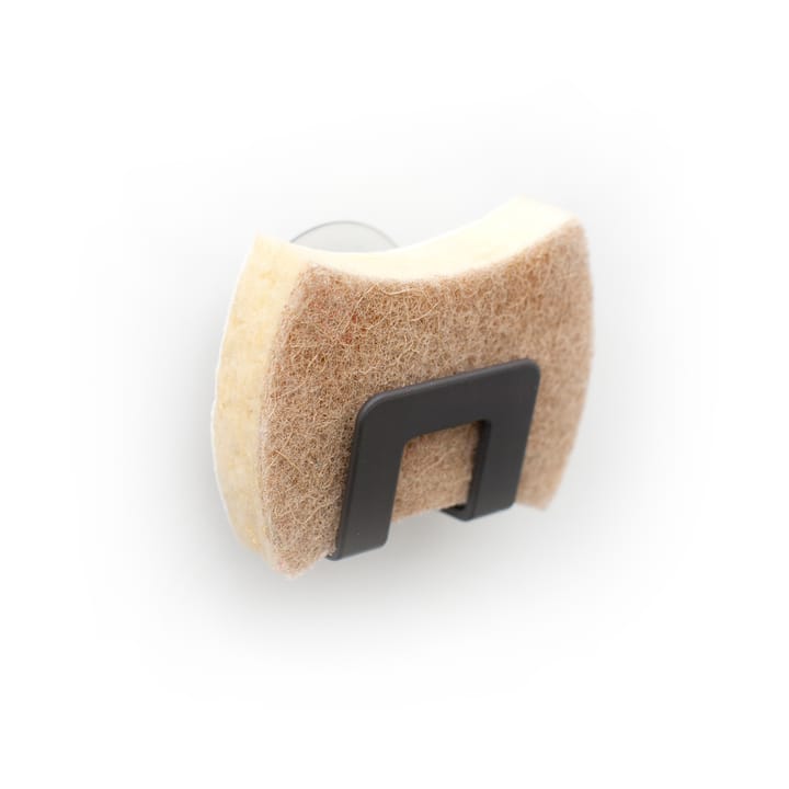 Bosign holder for dish sponge （带吸盘的）, 石墨灰 Bosign