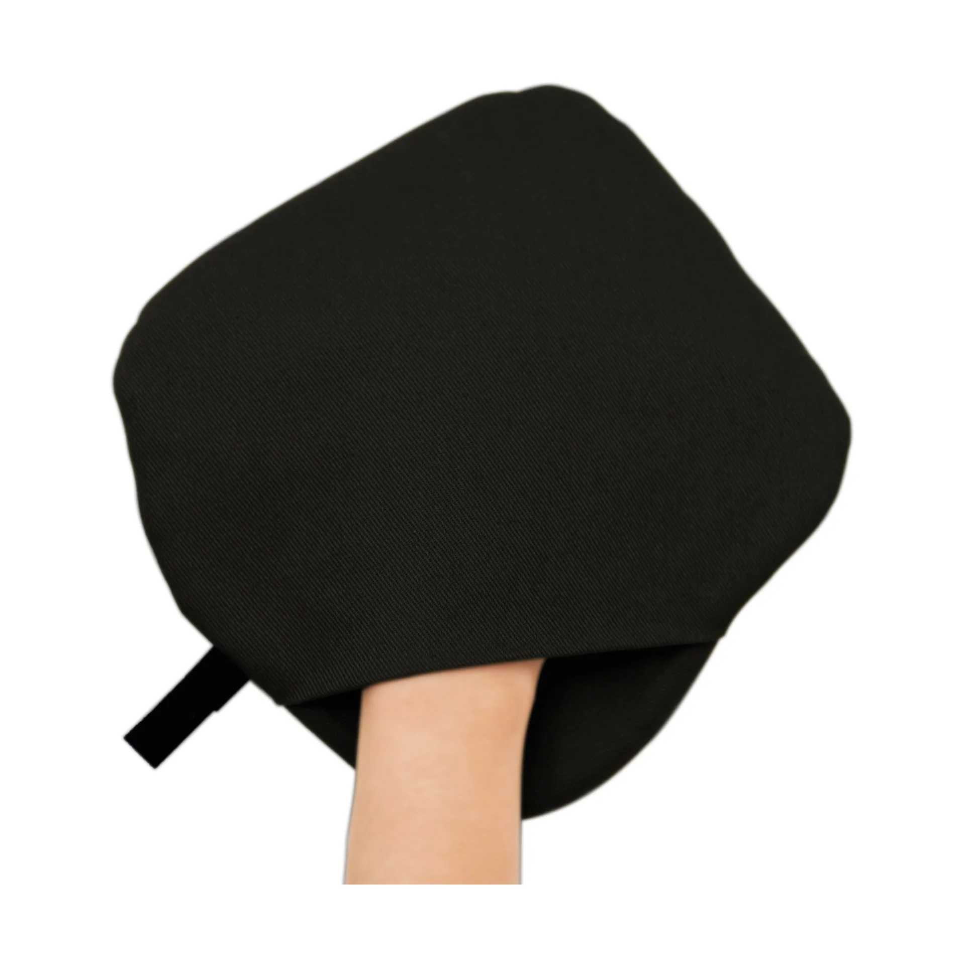 Bosign non-slip potholder with pocket, 黑色 Bosign