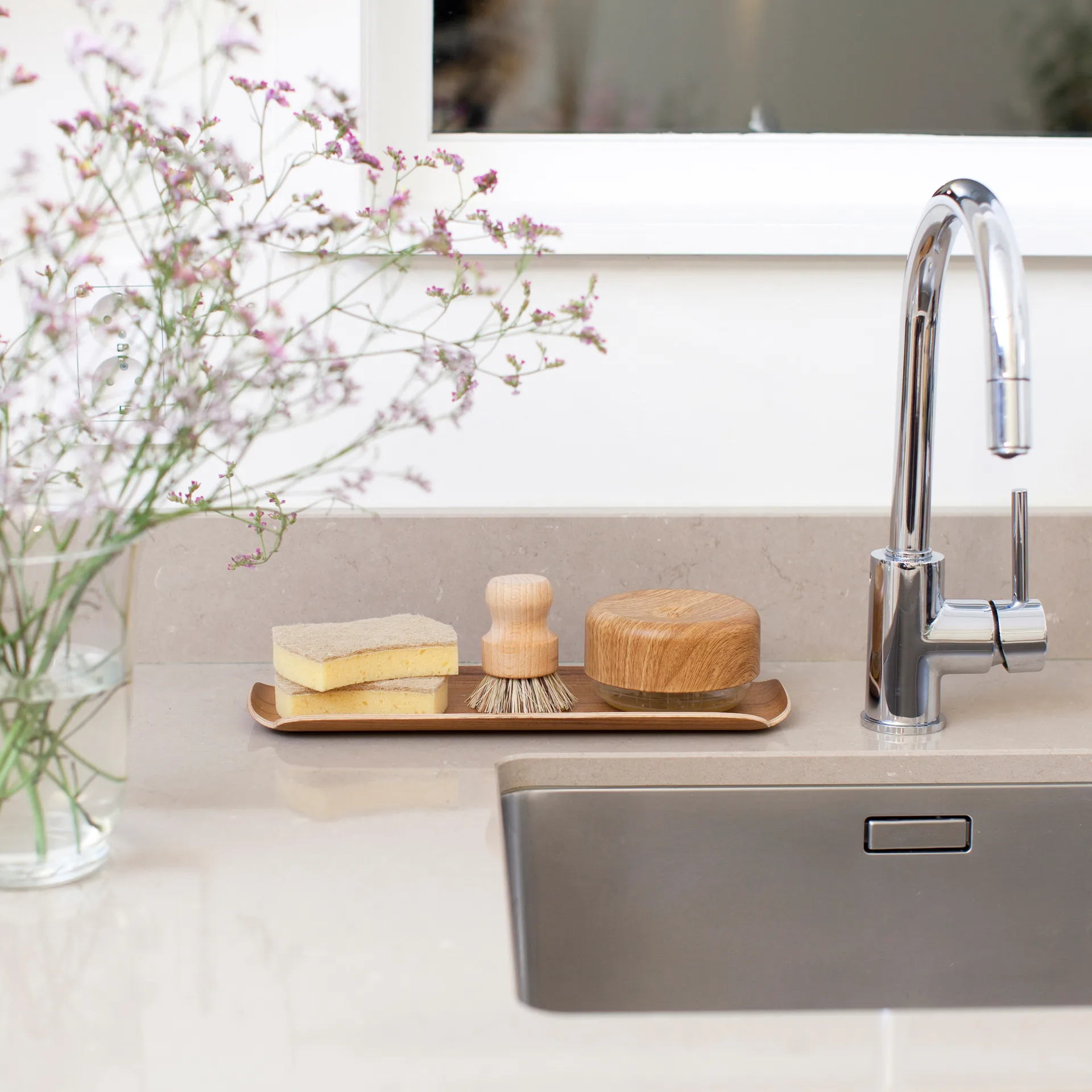Bosign wooden tray leaf, Walnut Bosign
