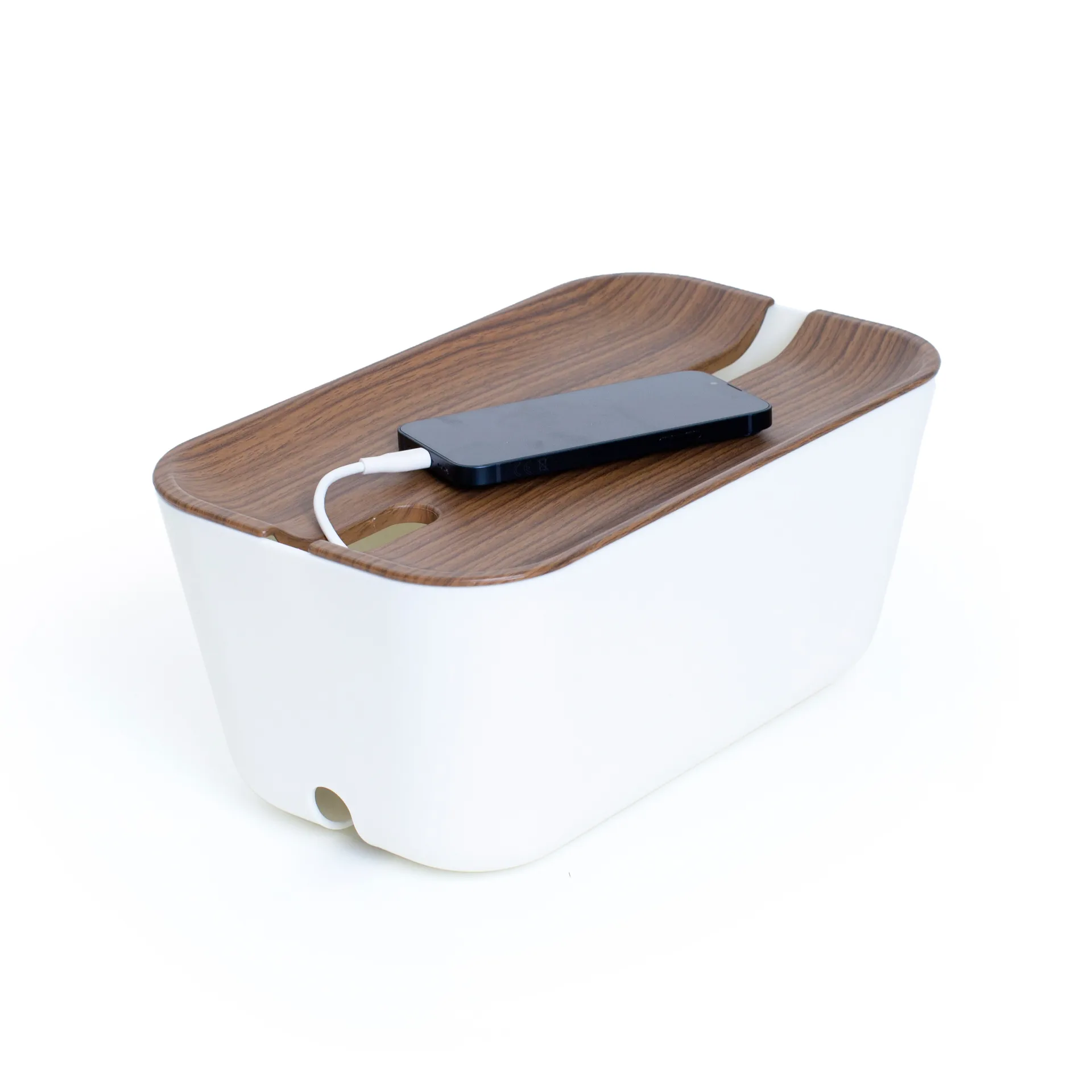 Cable organiser M, Dark  wooden details Bosign