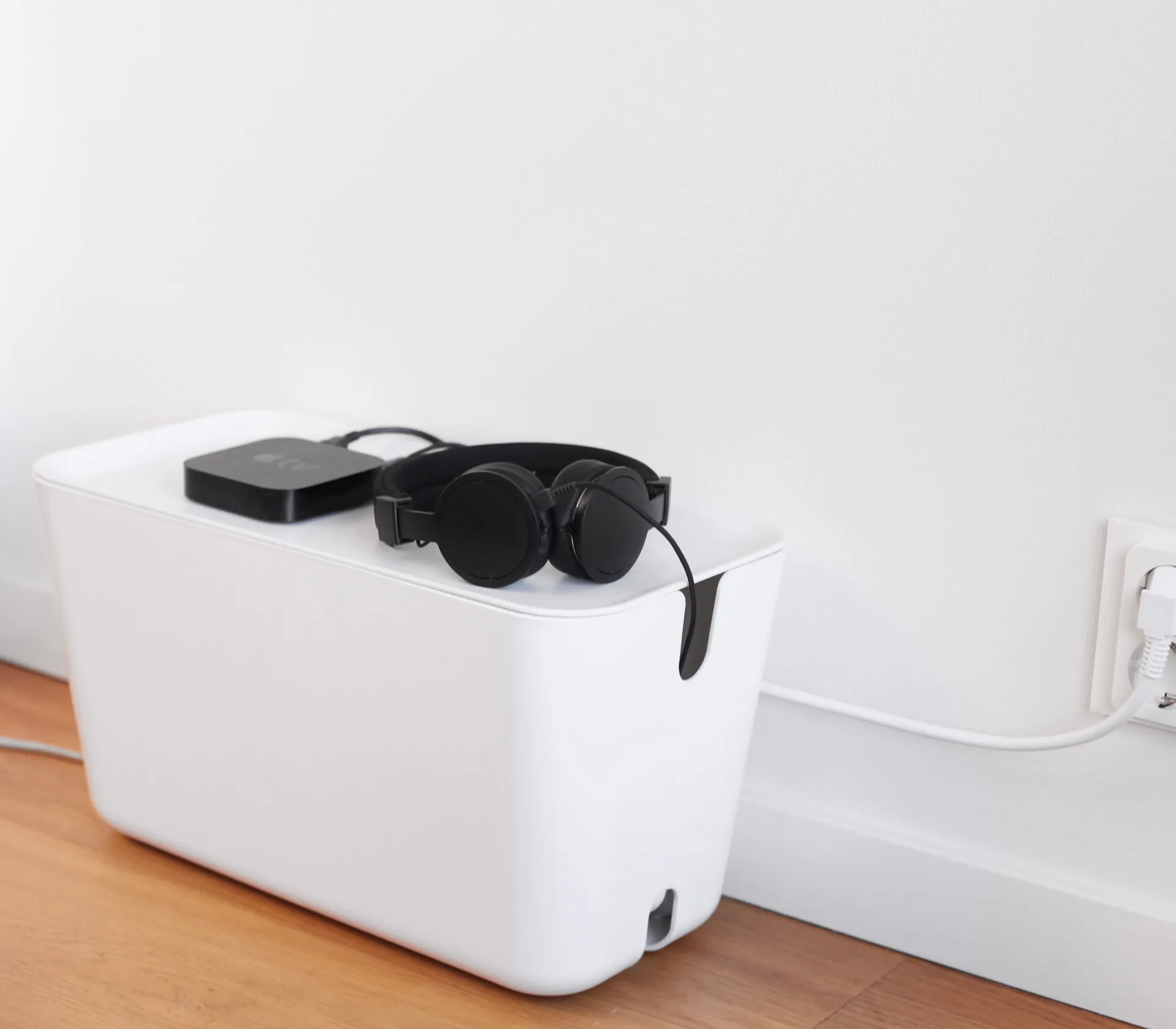 Cable Organiser XXL cabel tidy, 白色-白色 Bosign