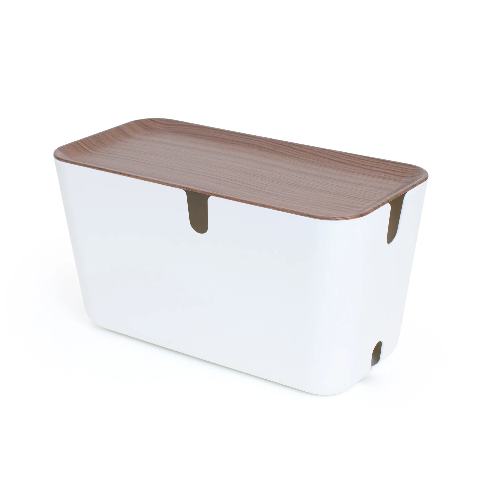 Cable Organiser XXL cabel tidy, Dark  wooden details Bosign