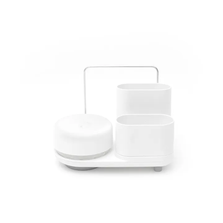 Do-Dish Caddy PLUS 洗洁精泵带收纳 - 白色 - Bosign