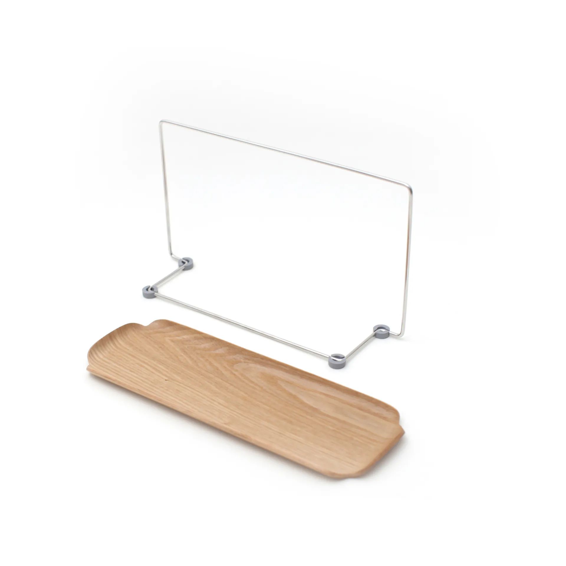 LEAF dish rack with 抹布洗碗布 holder, Willow-不锈钢 Bosign