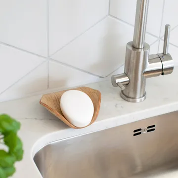 Leaf™ 肥皂盘 with Drainage 11.5x11.5 cm - Willow - Bosign