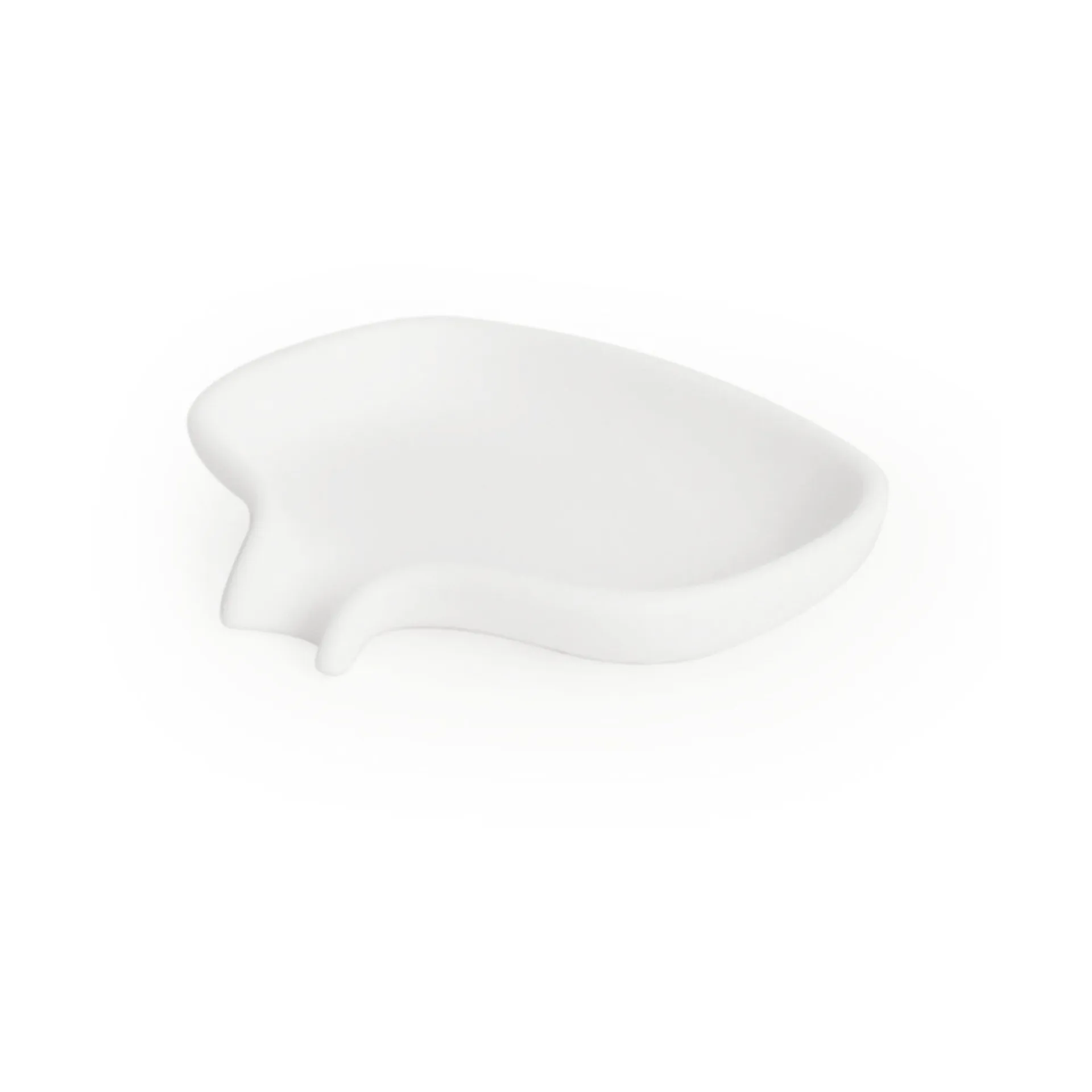 Soap Saver Flow 小号带排水孔皂碟, 白色 Bosign