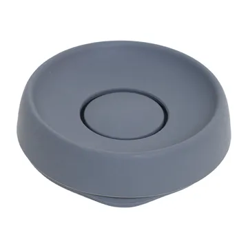 带隐式排水孔硅胶肥皂碟 中号 - 石墨色 - Bosign