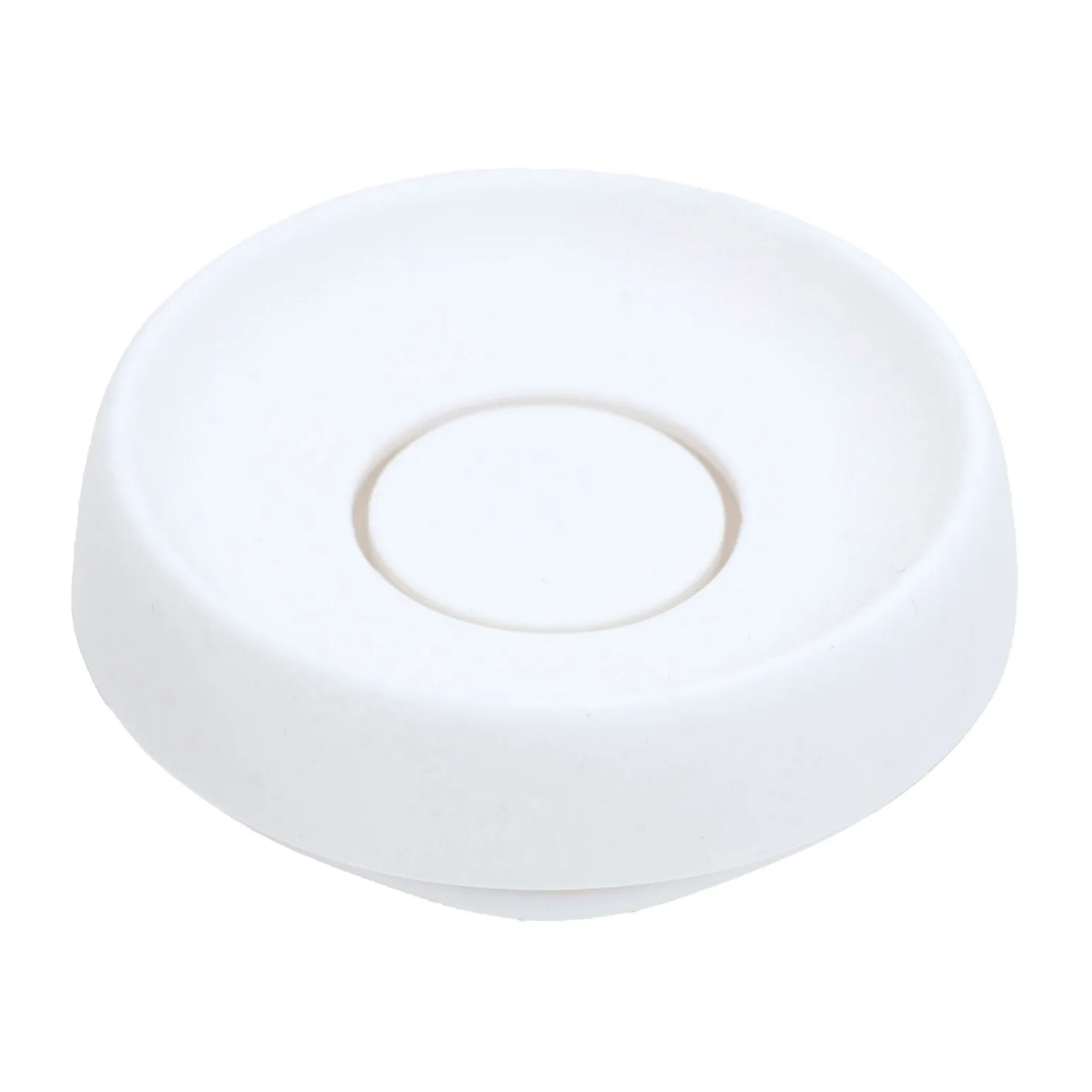 带隐式排水孔硅胶肥皂碟 中号, 白色 Bosign