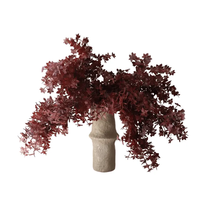 勃艮第红 枫叶 人造花束 - 107cm，4件 - Botané