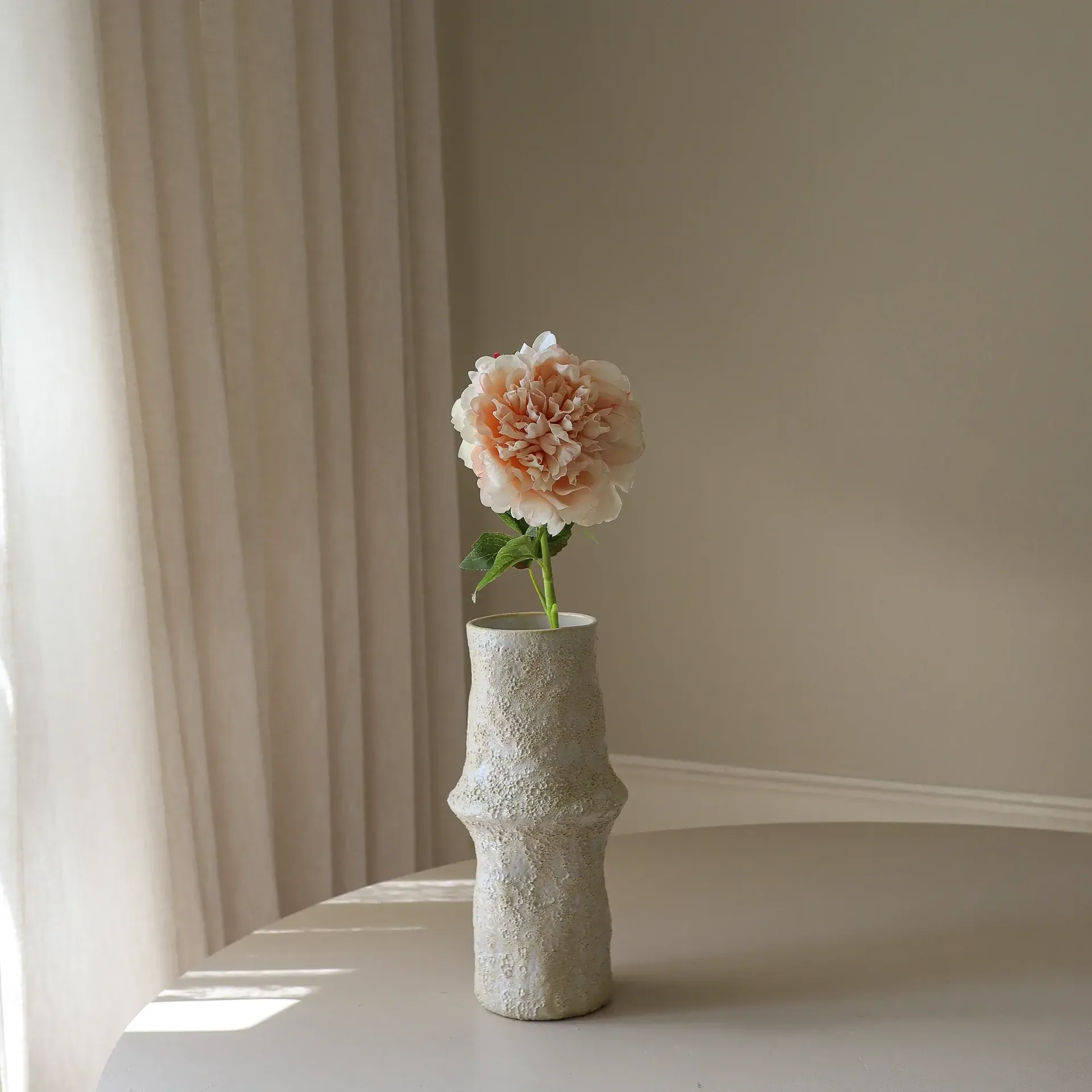 牡丹 人造花, 浅粉色，56cm，1个 Botané