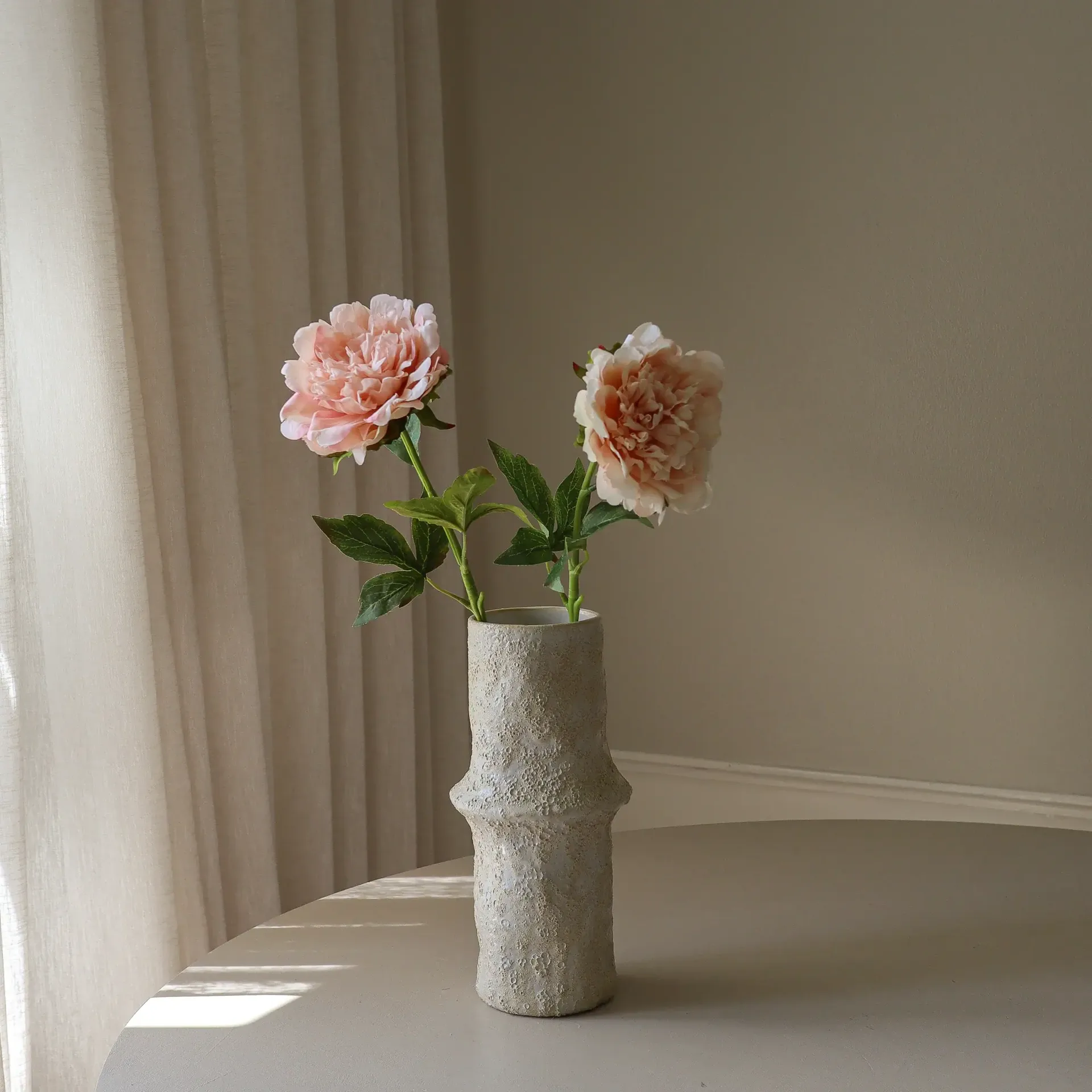 牡丹 人造花, 浅粉色，56cm，1个 Botané