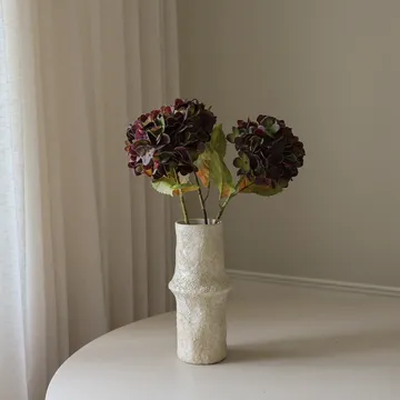绣球花 仿真花 - 柔和紫色，60cm，1个 - Botané
