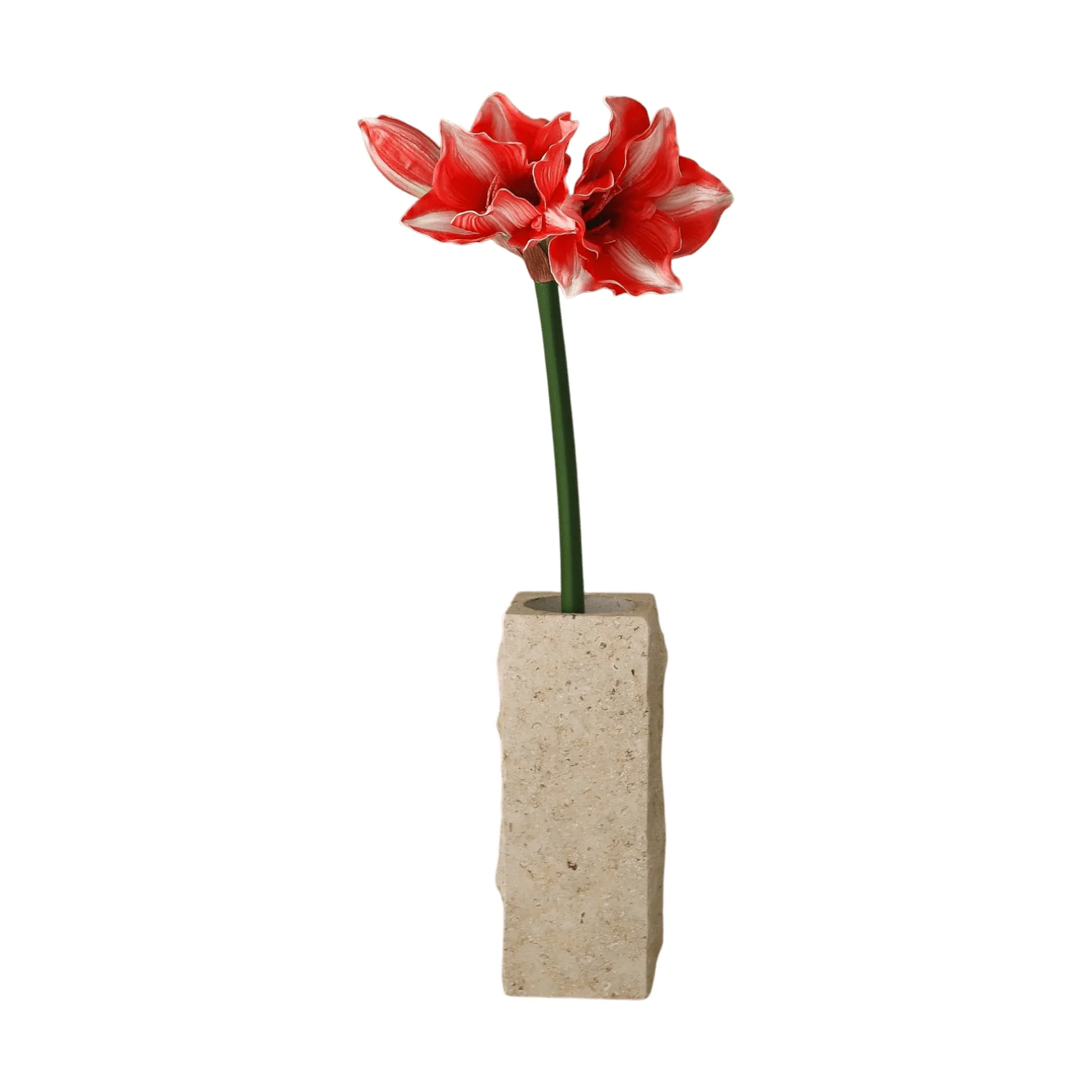 孤挺花 人造花, 深红色，72cm Botané
