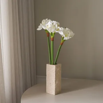 孤挺花 仿真花束 - 白色，73cm - Botané