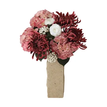 玫瑰色 梦幻 人造花束 - 绣球花、蜘蛛菊、花毛茛，77cm - Botané