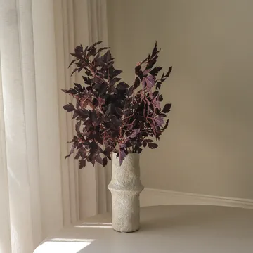 勃艮第李子叶 人造花束 - 85cm，4个 - Botané