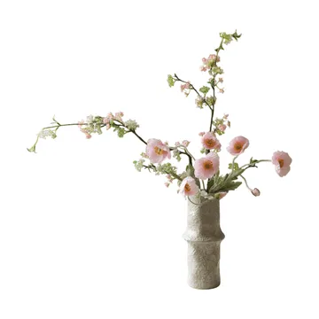 Blossom Veil 粉梦花嫁 仿真花艺术装置 - 虞美人_灰色柳枝 - Botané