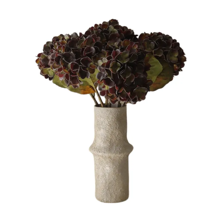 Hydrangea 绣球花 仿真花艺术装置 - 柔和紫色，60 cm，6个 - Botané