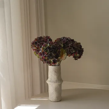Hydrangea 绣球花 仿真花艺术装置 - 柔和紫色，60 cm，6个 - Botané