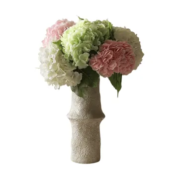 Hydrangea 绣球花 仿真花艺术装置 - 粉白绿三色_7支装 - Botané