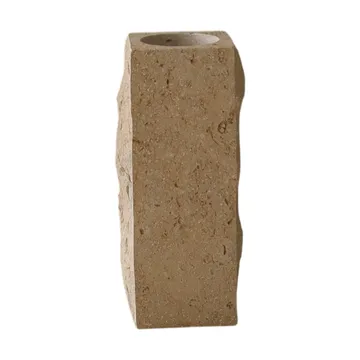 Limestone Edge 大理石花瓶 - 小号，25cm - Botané