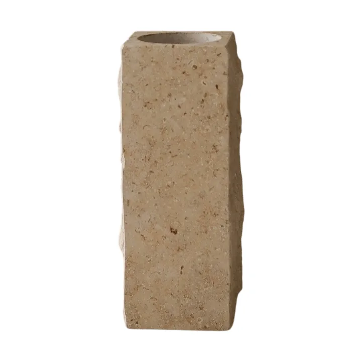Limestone Edge 大理石花瓶 - 中号，30cm - Botané