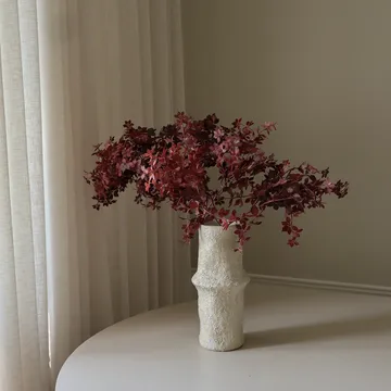 Maple Branch 人造花束 - 勃艮第红色，107cm，1个 - Botané