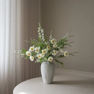 Midsummer Day 仲夏之日 仿真花艺术装置 - 虞美人野花_12支装 - Botané