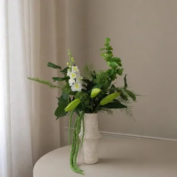 Silent Meadow 北欧夏至 仿真花艺术装置 - 飞燕草-百合-苋花-尤加利叶-蕨类_6支装 - Botané