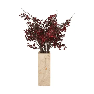 Wild Berry 人造花束 - 深红色浆果枝，66cm - Botané