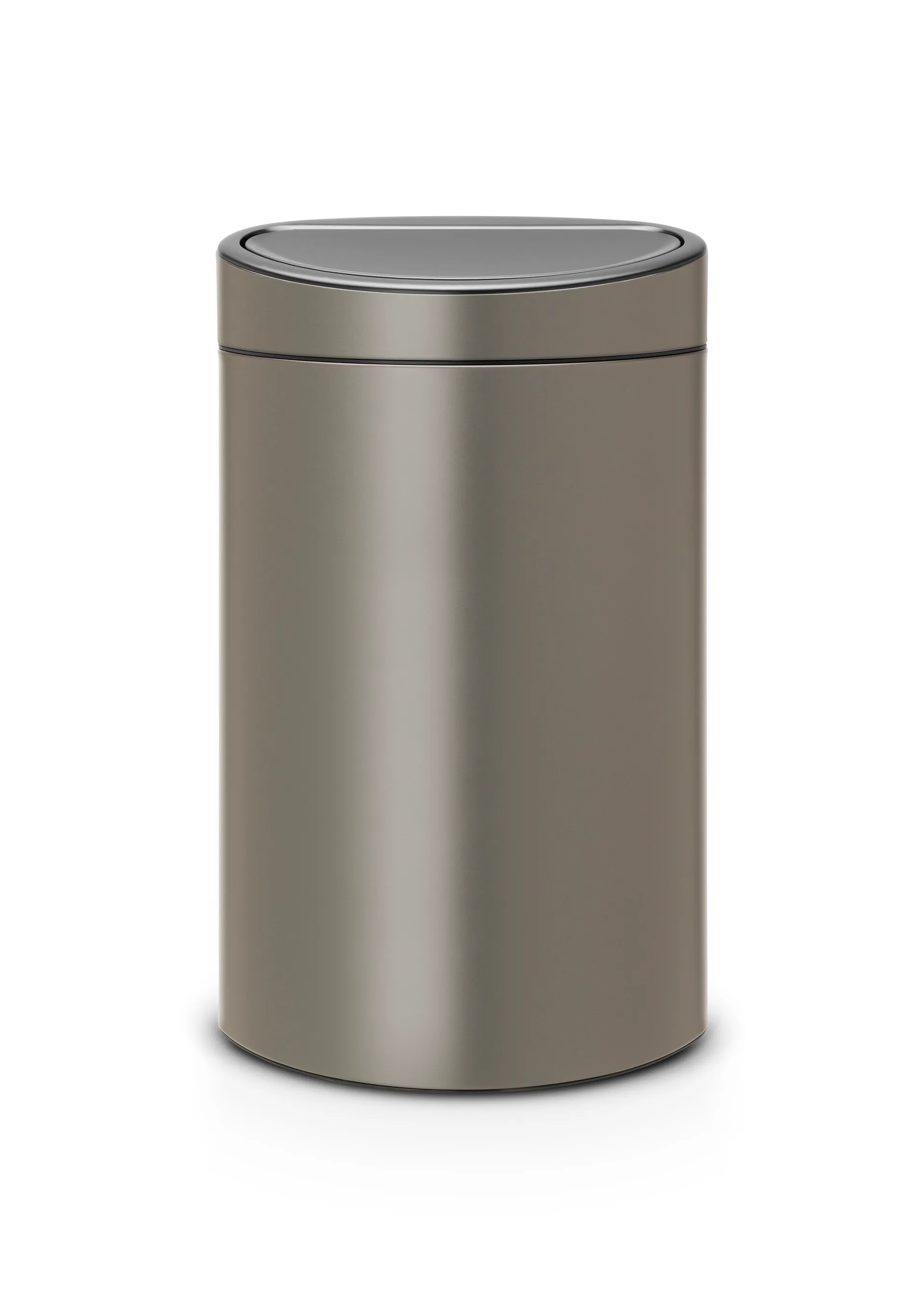 触控分类垃圾桶带塑料内桶 10/23 L, 棕色 Brabantia