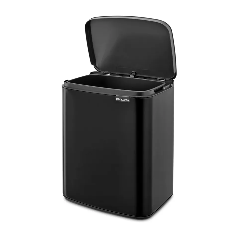 Bo 垃圾桶 12升, 哑光黑色 Brabantia