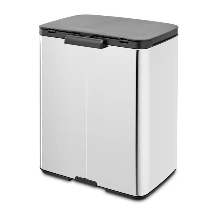 Bo 垃圾桶 12升, 拉丝钢材_亮面 Brabantia