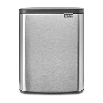 Bo 垃圾桶 12升 - 拉丝钢材_哑光 - Brabantia