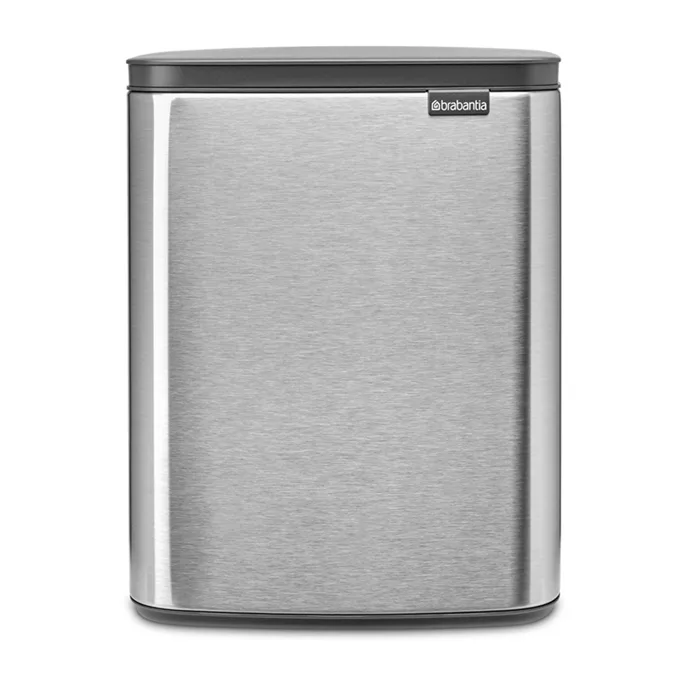 Bo 垃圾桶 12升 - 拉丝钢材_哑光 - Brabantia