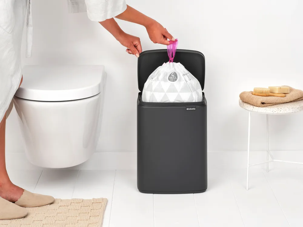 Bo 垃圾桶 12升, 矿物无限灰 Brabantia