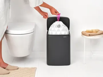 Bo 垃圾桶 12升 - 矿物无限灰 - Brabantia