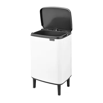 Bo 高款废纸篓12L - 白色 - Brabantia